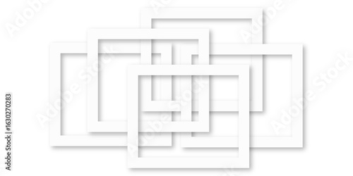 Abstract background with lines. luxury white geometric random lines with pattern. Modern white transparent material in triangle and squares shapes. abstract background vector illustration.