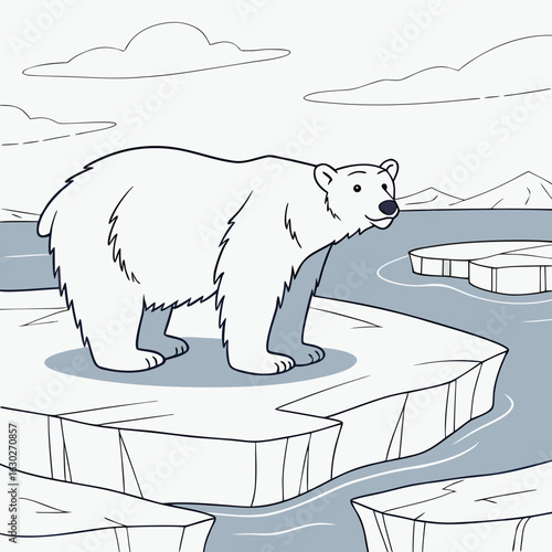 polar bear in the snow hygge vibes, winter escape, winter cabin, frosty days, ski season, snow trails, knitted wear, festive lights, snow dust, cozy moments, snowy mountain, polar vibes, chilly breeze