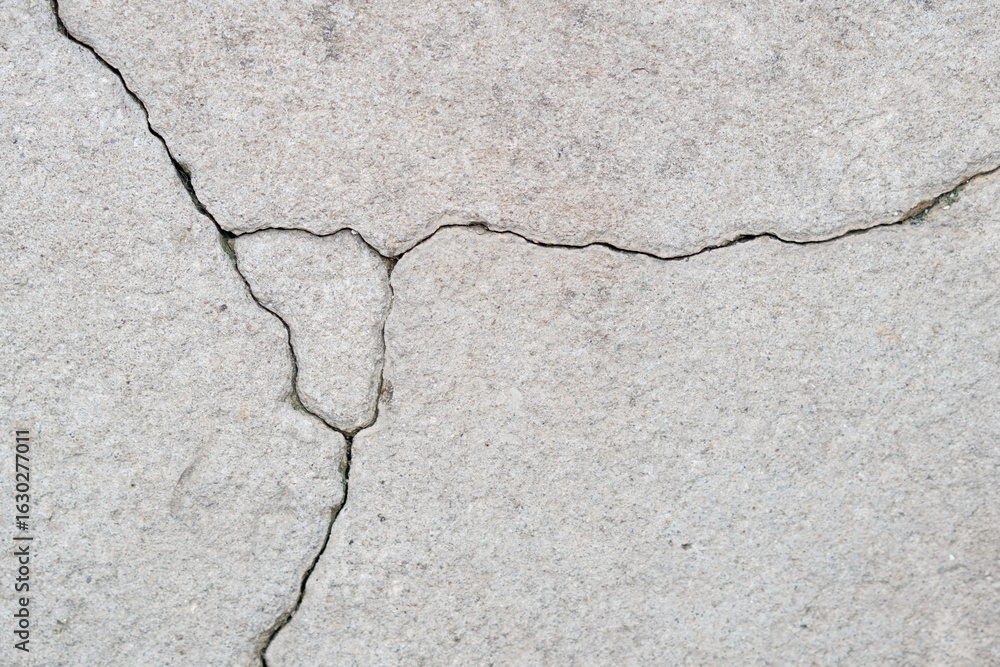 Obraz premium cracked concrete floor texture background