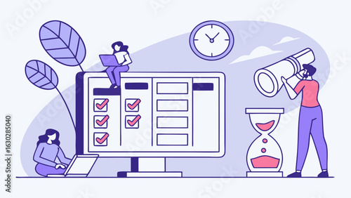 Collaborative Task Management with Time Constraints.