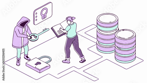 Cybersecurity Protecting Data from Digital Threats.