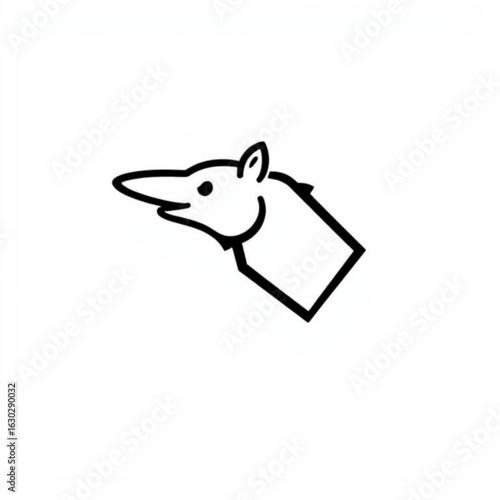Black Paw Pointer Animal Icon
