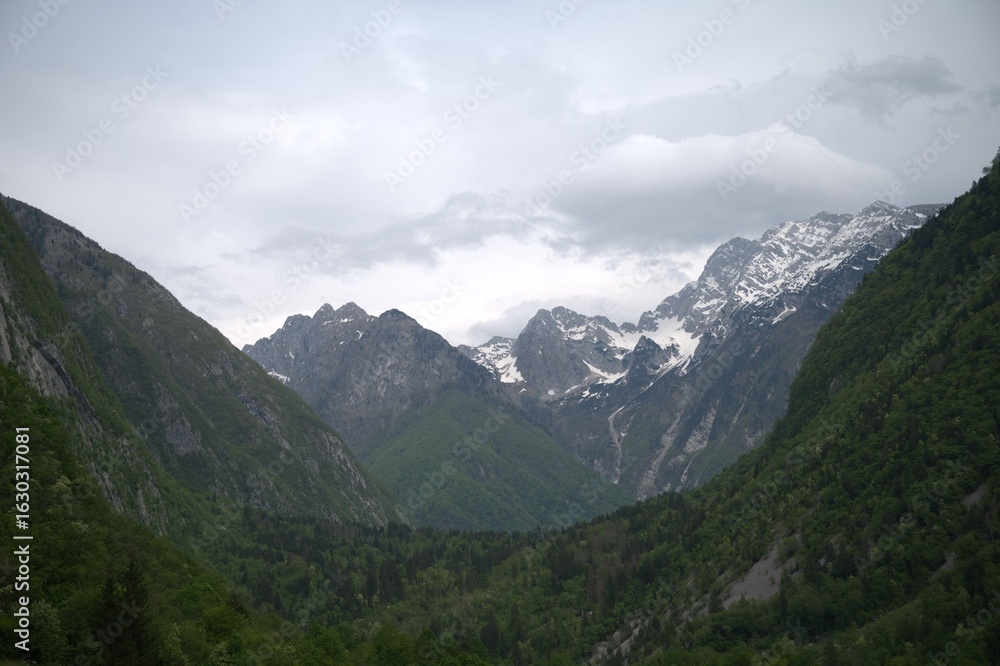 Fototapeta premium panorama of the mountains