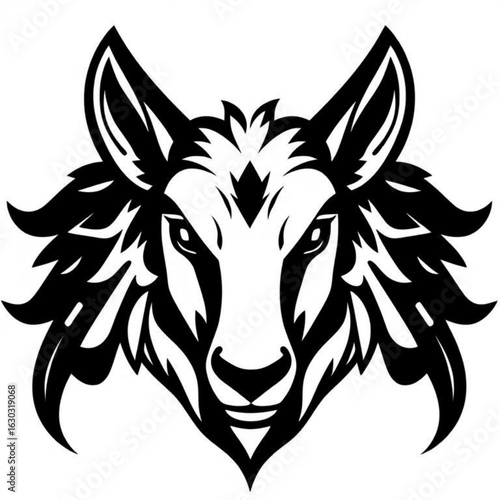 Persian Animal Icon - Black
