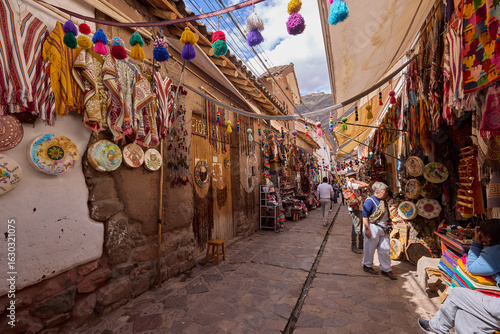 Pisac Market is one of the most vibrant and famous markets in the Sacred Valley of Peru, drawing visitors from around the world. It is a colorful hub of traditional Andean culture.