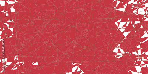 red abstract floral pattern background illustration, beautiful abstract background. Abstract background with lines Vector abstract futuristic digital landscape with lines. Geometric lines pattern.