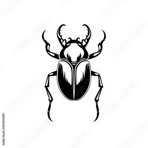 Pinacate Beetle Animal Icon