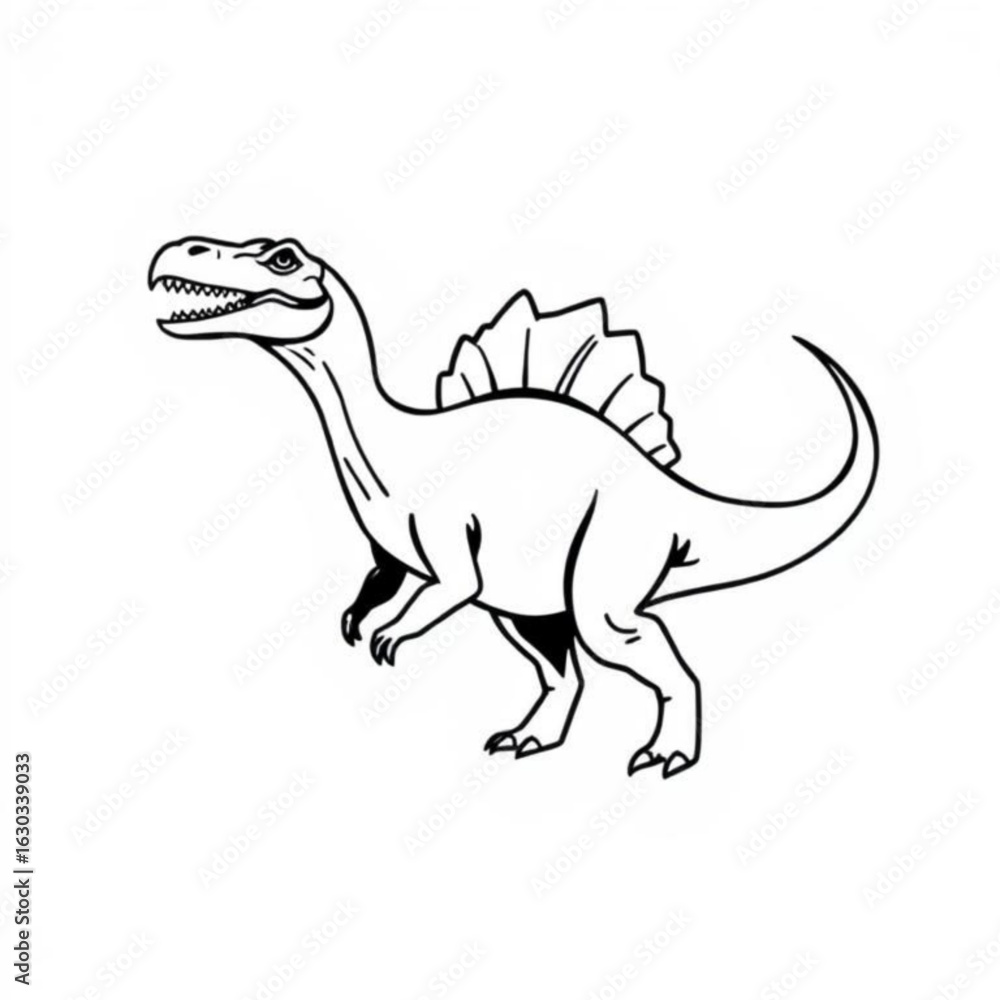 Fototapeta premium Pliosaur Animal Icon