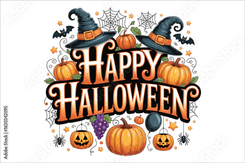Halloween T-Shirt Vector Bundle | Spooky & Funny Designs for Print-on-Demand
