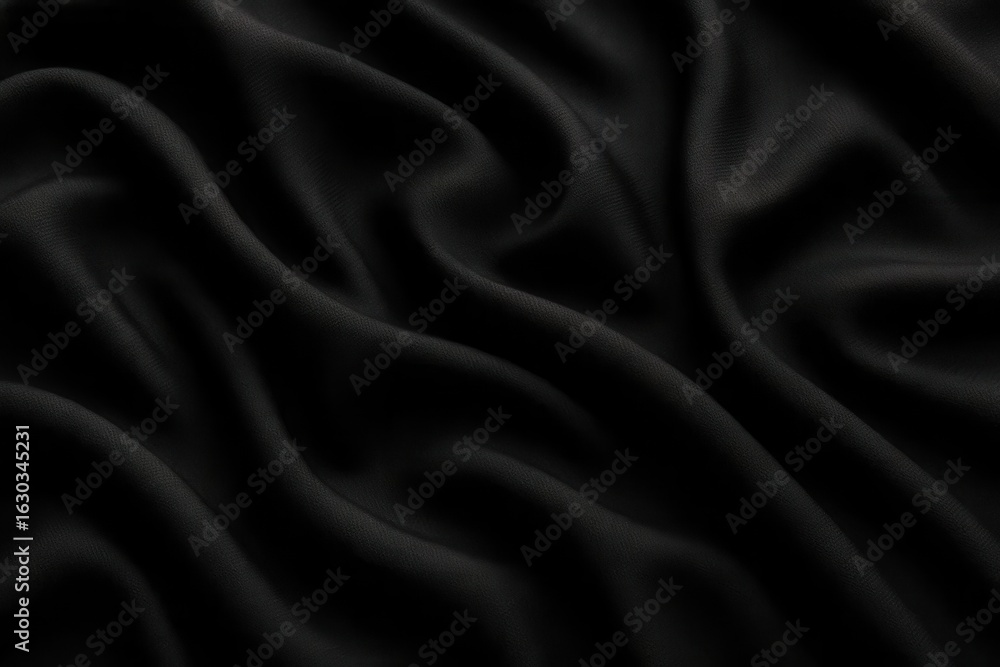 Fototapeta premium the fluidity of shadows on a black canvas