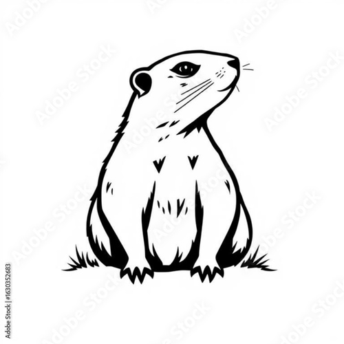 Prairie Dog Animal Icon