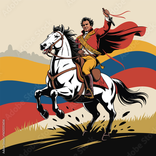 Battle of Boyacá Day Colombian Independence Military Victory Celebration