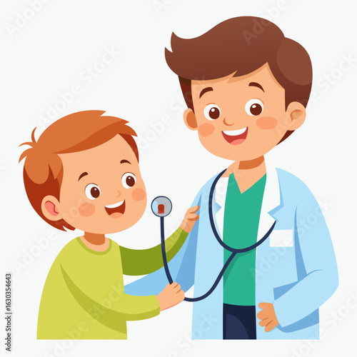 doctor and baby
