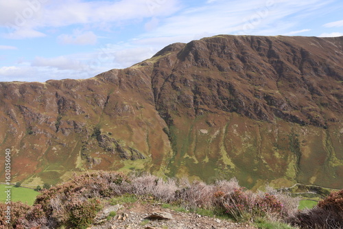 Lake District national park, England in summer