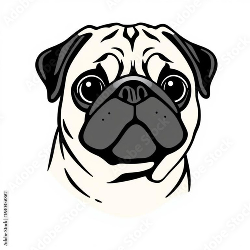 Pug-Mix-Animal Black Icon