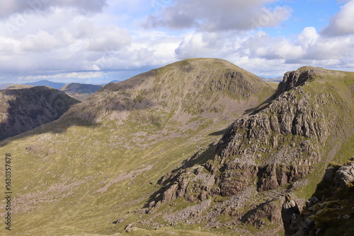 Lake District national park, England in summer