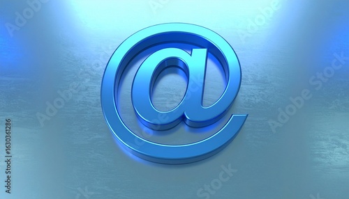 WhatsApp logo on a metallic surface, shimmering under cool blue LED lights, hyper-realistic finish