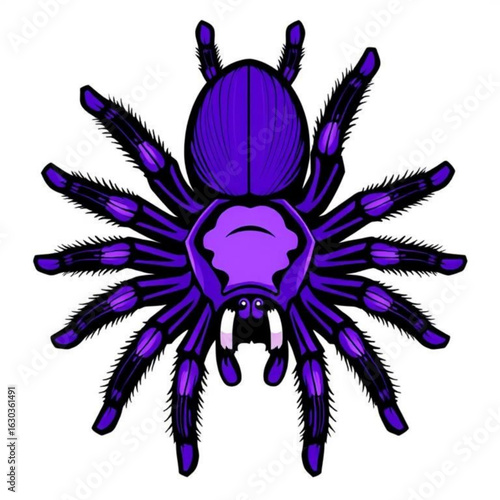 Purple Tarantula Icon