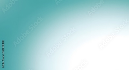 Abstract soft teal and white gradient background, a smooth and modern design element for wallpaper or presentations.