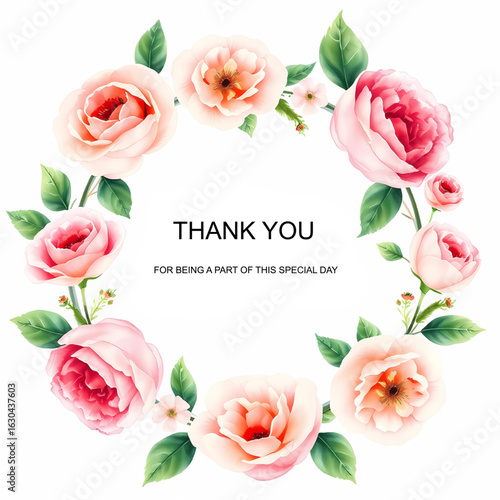  Thank you card template