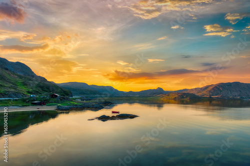 Wallpaper Mural Kamoyaer is a fishing village in Nordkapp Municipality in Finnmark county, Norway. Torontodigital.ca