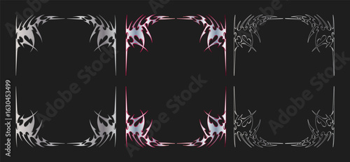 Neo Tribal Frame, Modern Tribal Frame