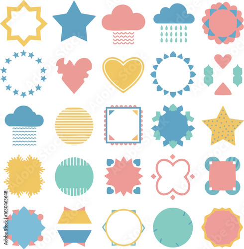 Cute Frames＆Icons Collection - かわいいフレームとアイコンコレクション