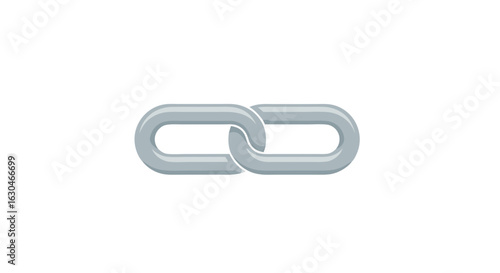 Interlocking Metallic Elements: A Visual Representation of Connection and Strength