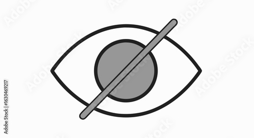 Obstructed Vision: Symbolic Representation of Limited Access and Restricted Viewpoint