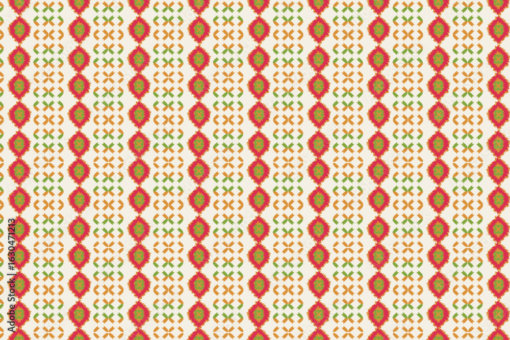 Vertical Ikat Repeat Simple Seamless Geometric Pattern Vertical Ikat Repeat Simple Seamless Geometric Pattern