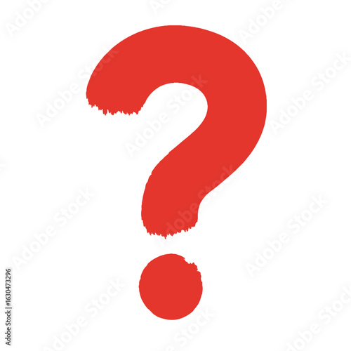 A large, red question mark against a plain white background, symbolizing inquiry.