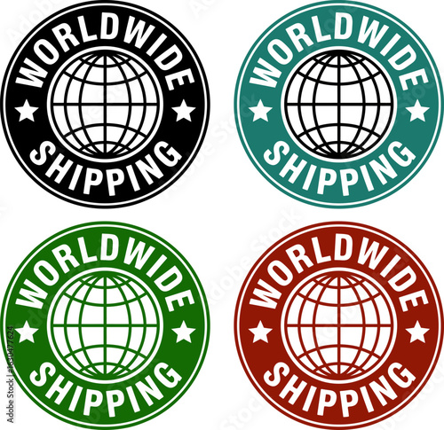 Worldwide shipping global logistics international delivery