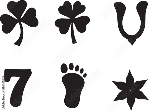 Lucky charms, numbers, and symbols for good fortune