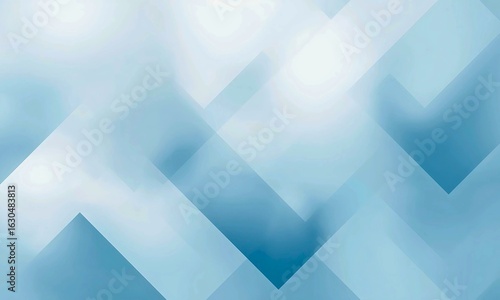 Abstract Geometric Blue: A captivating abstract composition of blue and white geometric shapes, exuding a sense of modern elegance and serenity. This design is perfect for backgrounds, patterns.