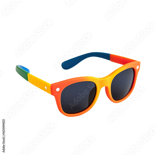 Kids Friendly Sunglass isolated on transparent background