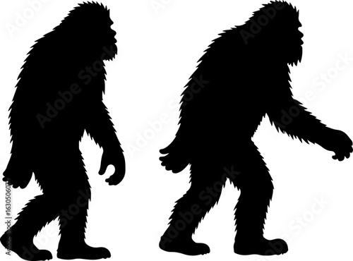 "Primitive Life walking, Silhouettes" bundle