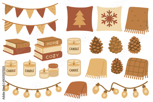 Cozy autumn decorations featuring warm colors, candles, and nature-inspired elements perfect for fall gatherings