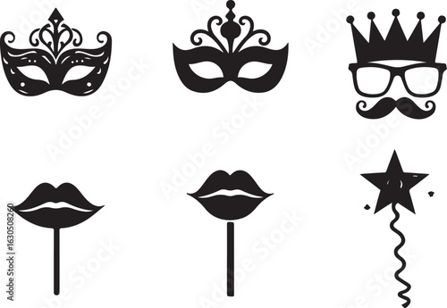Fun party props for festive celebrations and events