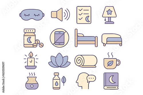 Sleep wellness essentials for a restful night in a calming bedroom environment