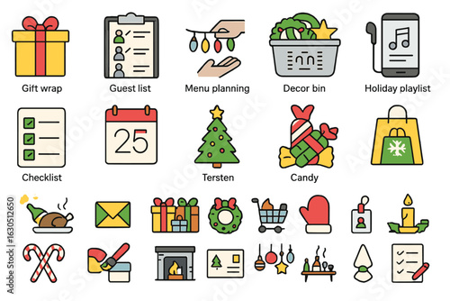 Celebrating the holiday season with decorations, planning, and festive activities for family gatherings and celebrations