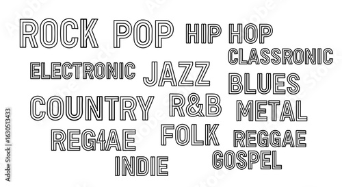 Explore diverse music genres rock pop hip hop electronic jazz country r and b reggae indie and gospel music
