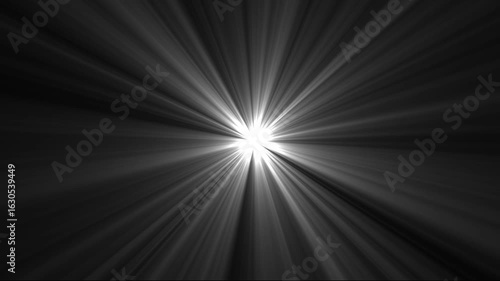 High quality stock footage of sun rays light effects, overlays or flare glow array isolated on black background, overlay light transition, effects sunlight, Sun rays view, white spotlight ,