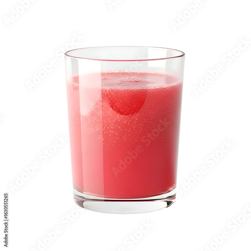 Wallpaper Mural Refreshing Pink Smoothie in a Clear Glass. Torontodigital.ca
