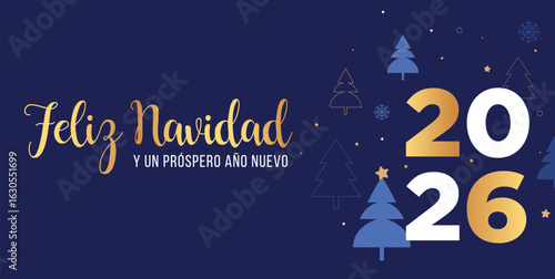 feliz navidad y feliz año nuevo 2026