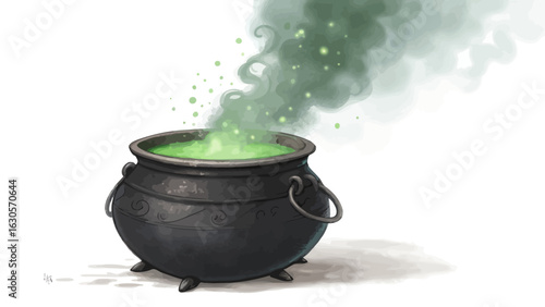 pot of gold on black background