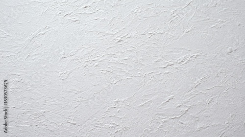 Smooth white wall with subtle texture imperfections, minimalistic and clean s...