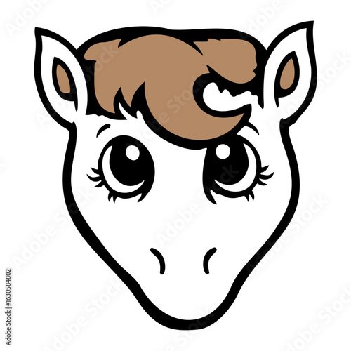 Horse Sweet Pony Girl Female Cute Eyes Friendly