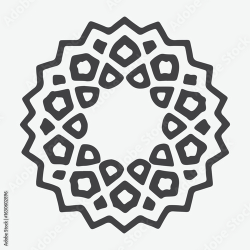 Ramadan and Islam Vector Icons, Islamic Religion Symbols