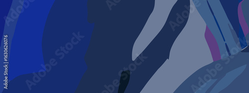 Minimalist Navy Blue Background Ideal for Luxury Product Photography or Fashion Branding. Smooth Navy Blue Abstract Background Design for Web Banners, Covers, or Advertising. Dark Navy Blue Gradient