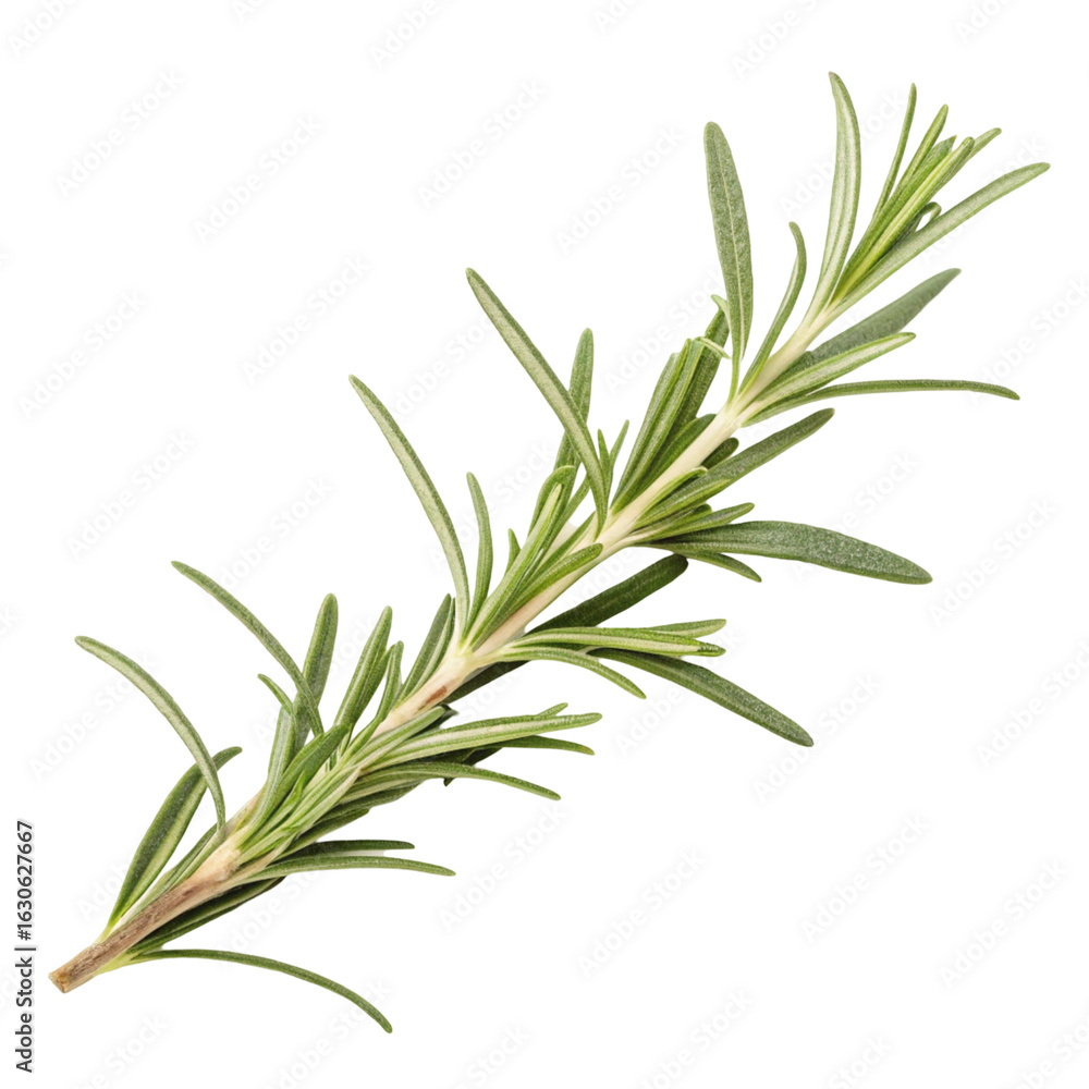 Fototapeta premium Rosemary isolated on transparent background 